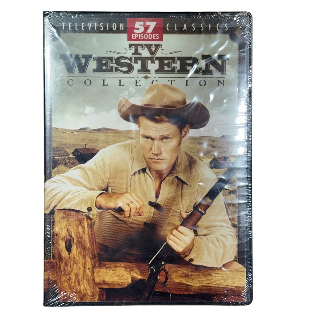 TV Western Collection 4-Disc DVD Set 57 Episodes